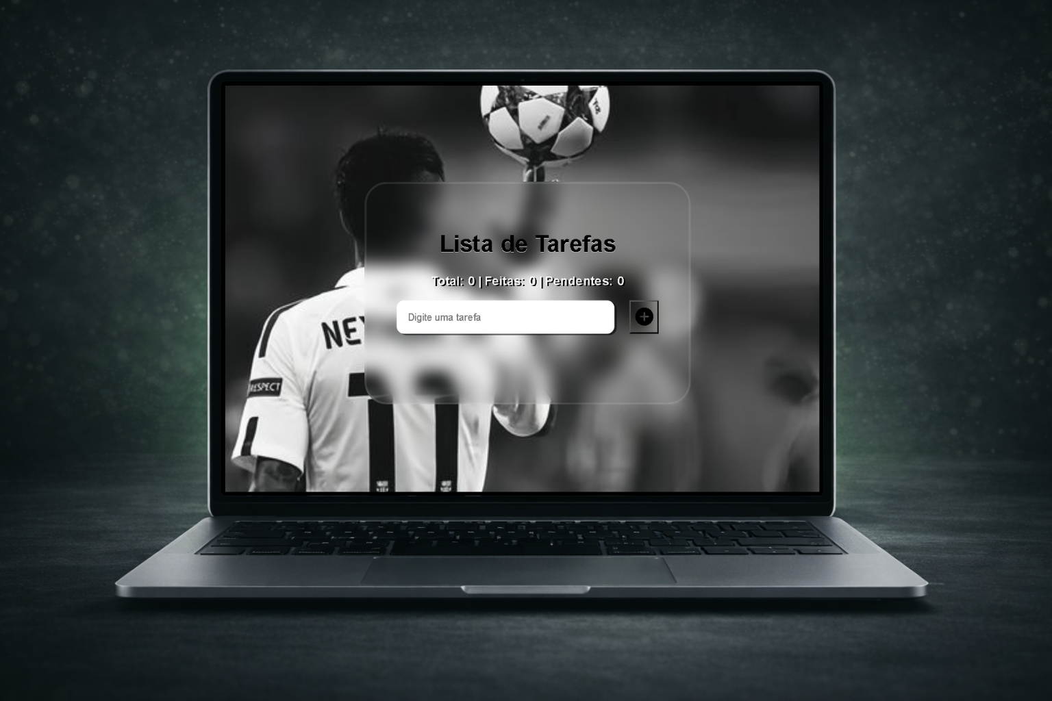 Preview do Projeto Lista de Tarefas